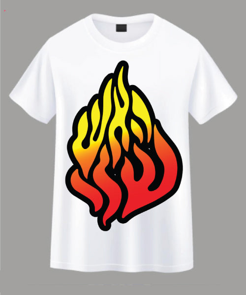 חולצת האש שלי מעוצבת