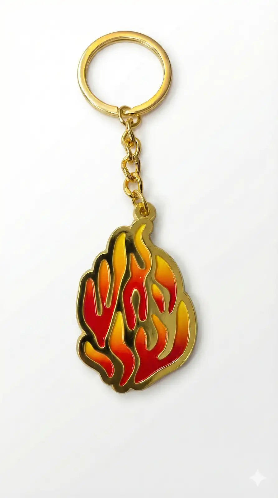 מחזיק מפתחות האש שלי צבע האש